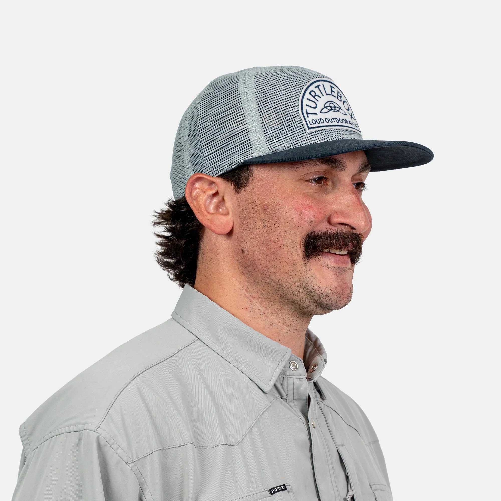 All Mesh Blue Cap